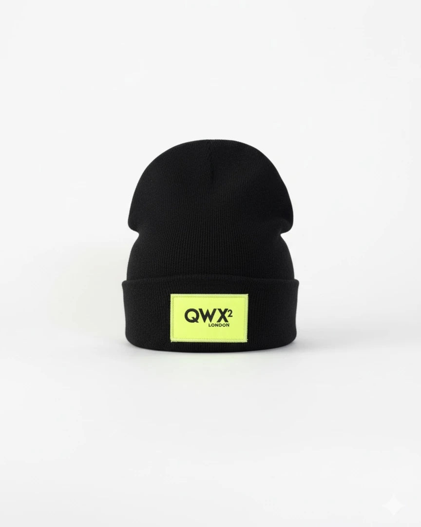HORIZON Beanie - Neon-yellow label