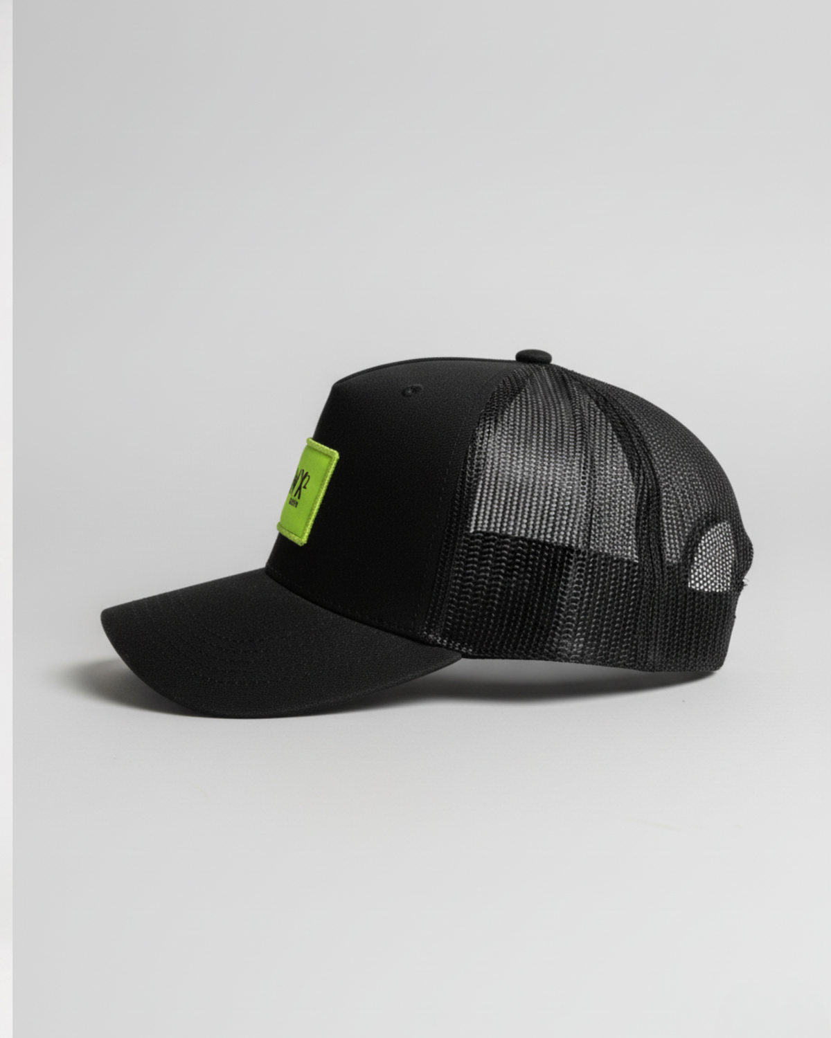Gorra ELEVATE – Etiqueta amarillo neón