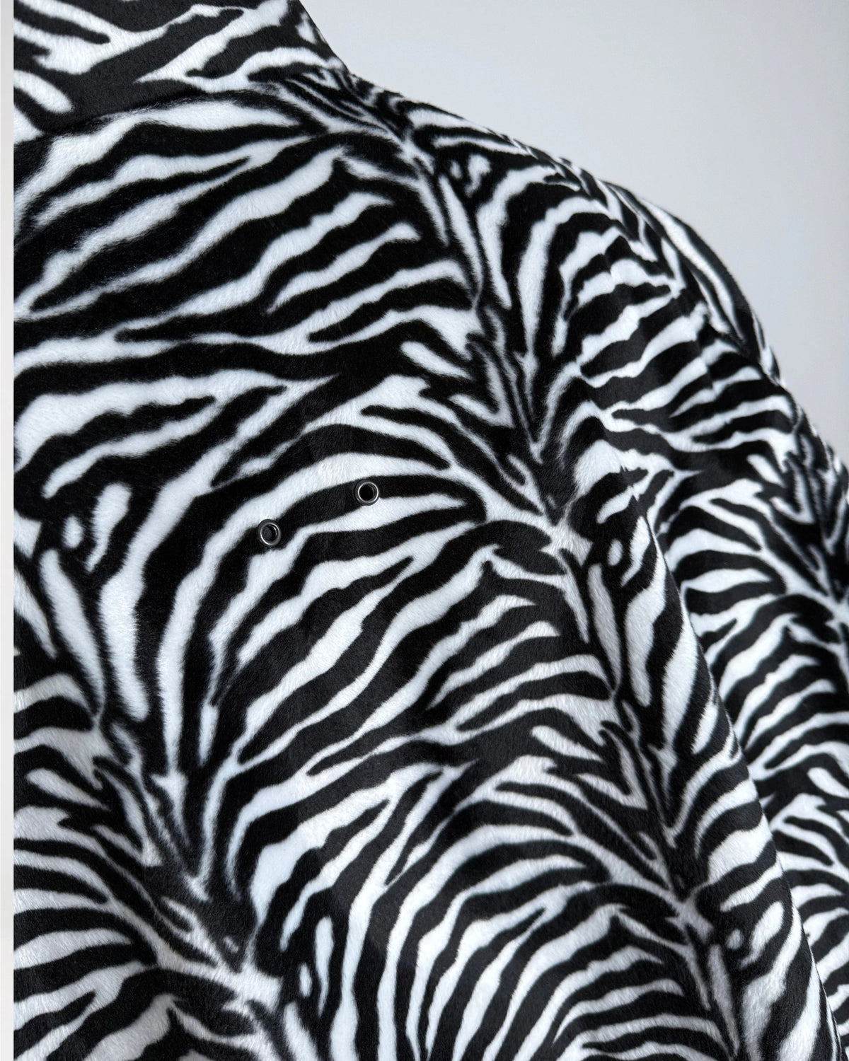 Conjunto de 2 piezas para mujer: Savannah Zebra (Chaqueta + pantalón corto)