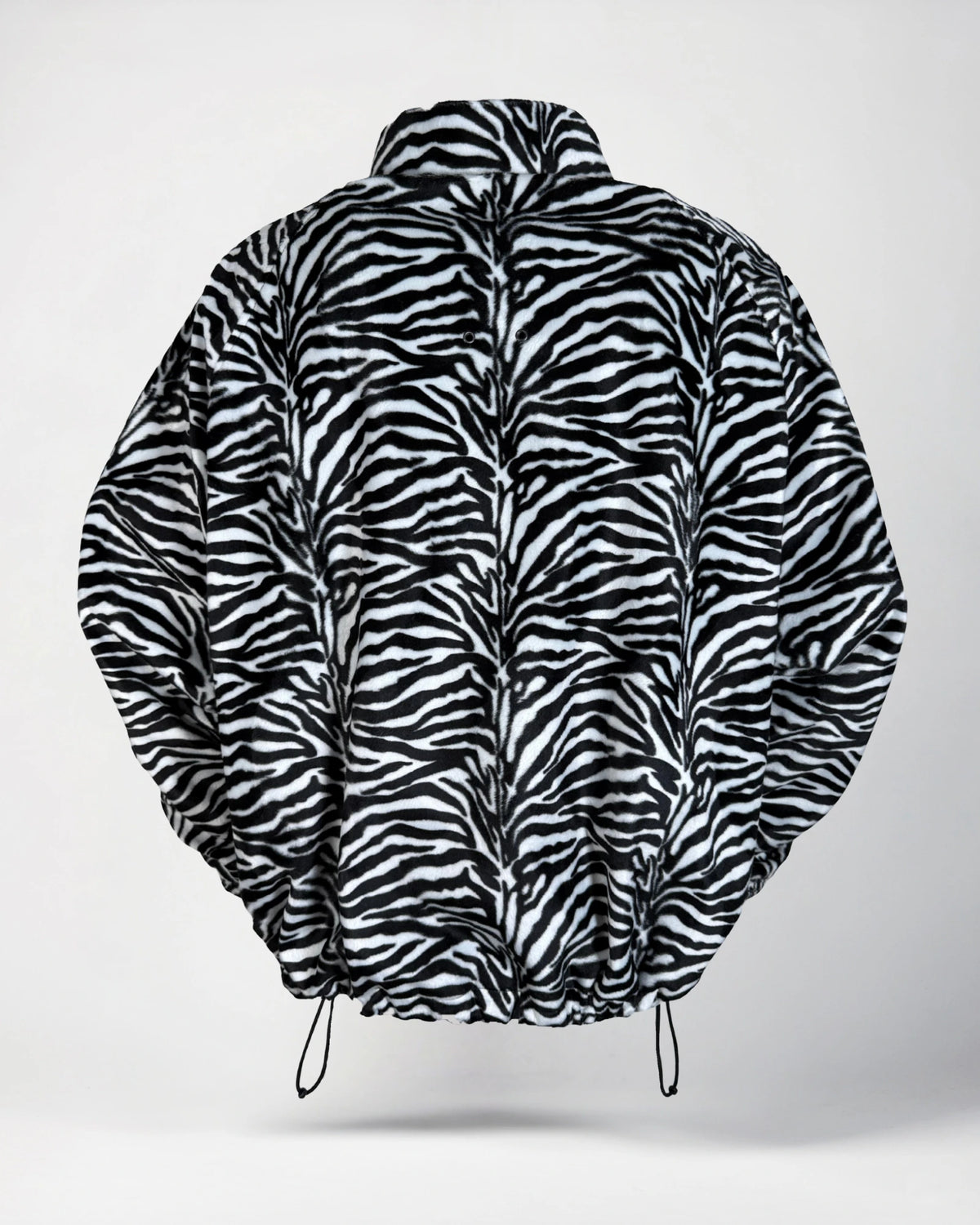 Conjunto de 2 piezas para mujer: Savannah Zebra (Chaqueta + pantalón corto)