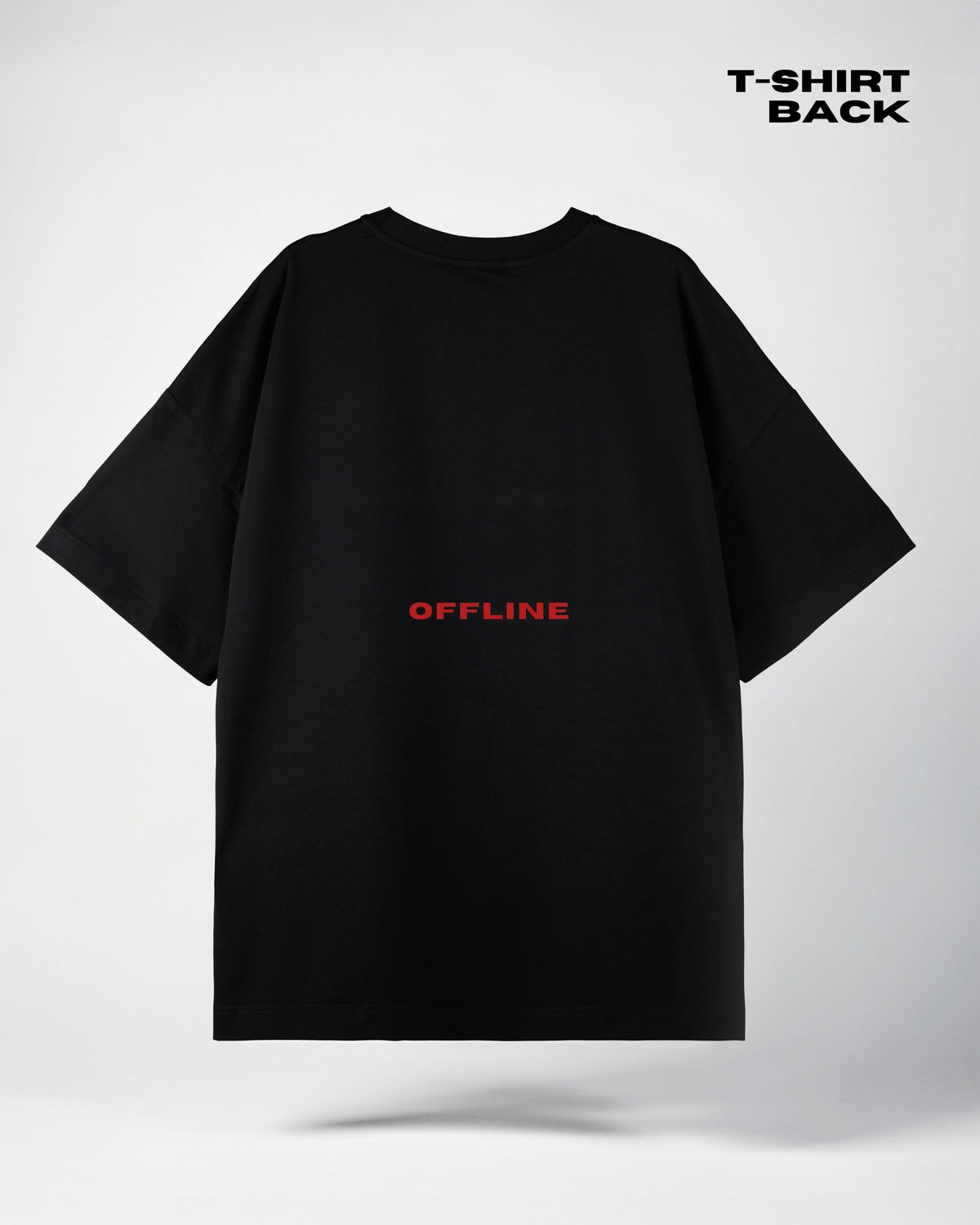 CAMISETA SIN CONEXIÓN – NEGRA