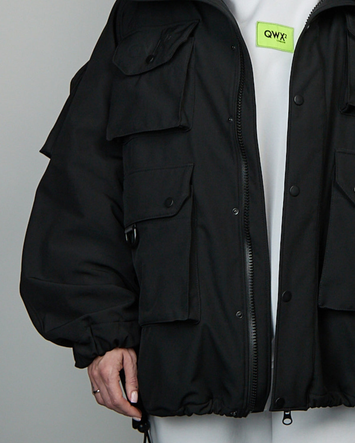 Chaqueta Softshell Dominion Negra