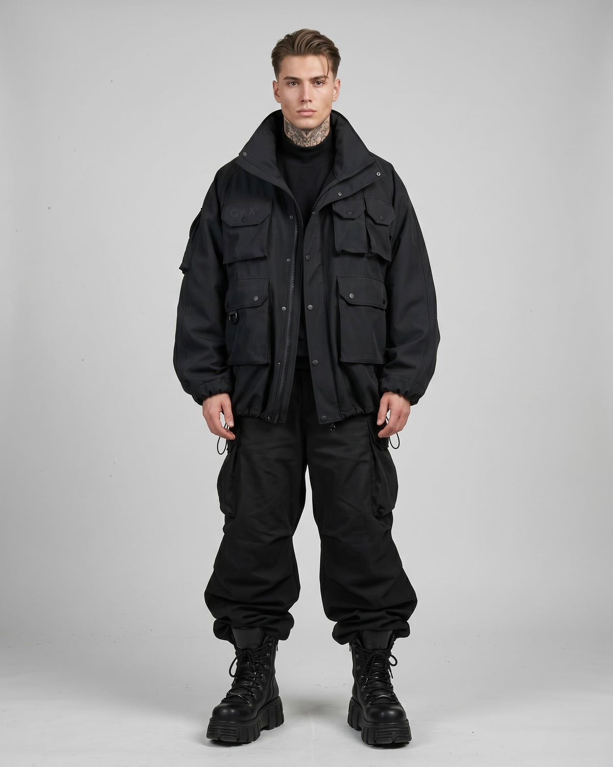Chaqueta Softshell Dominion Negra
