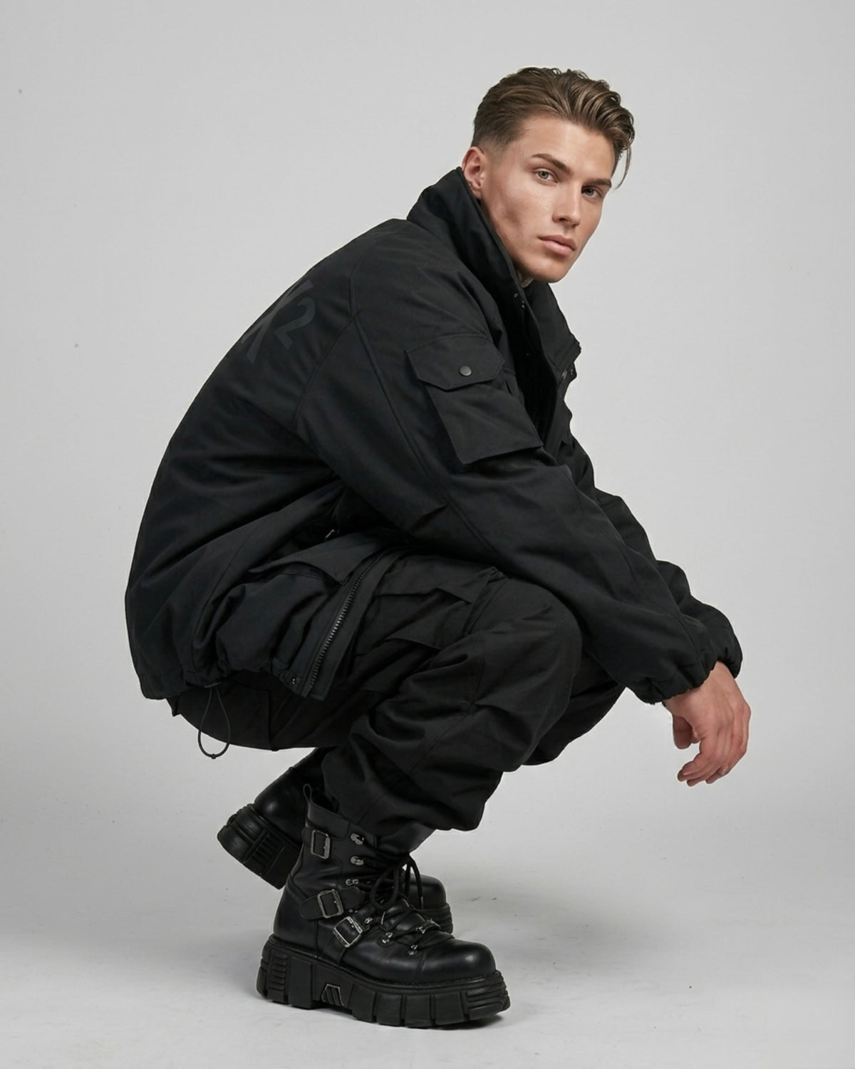 Chaqueta Softshell Dominion Negra
