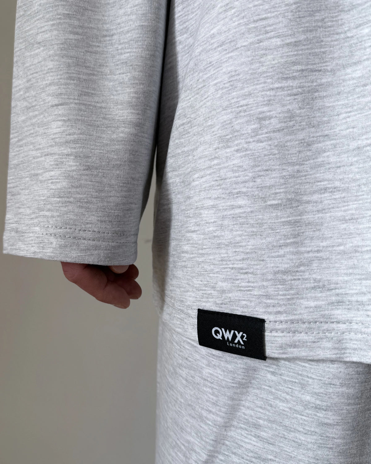 Pantalones deportivos de pierna ancha Urban Melange Grey
