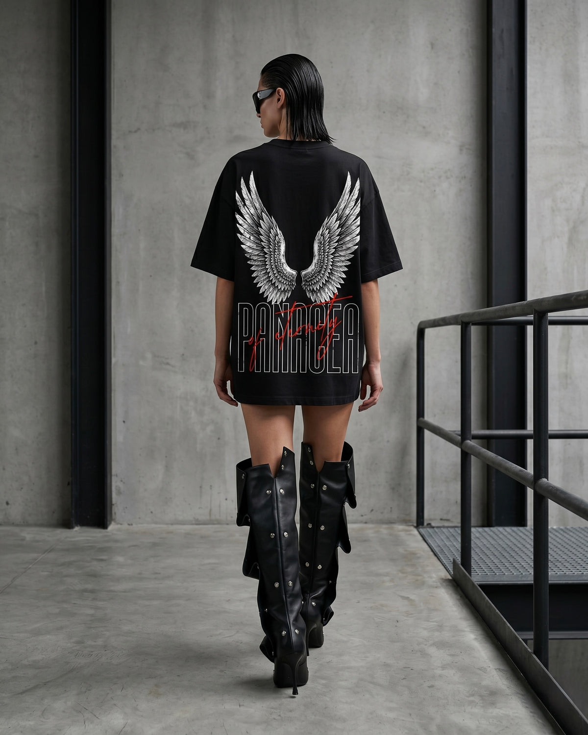 CAMISETA PANACEA – NEGRO