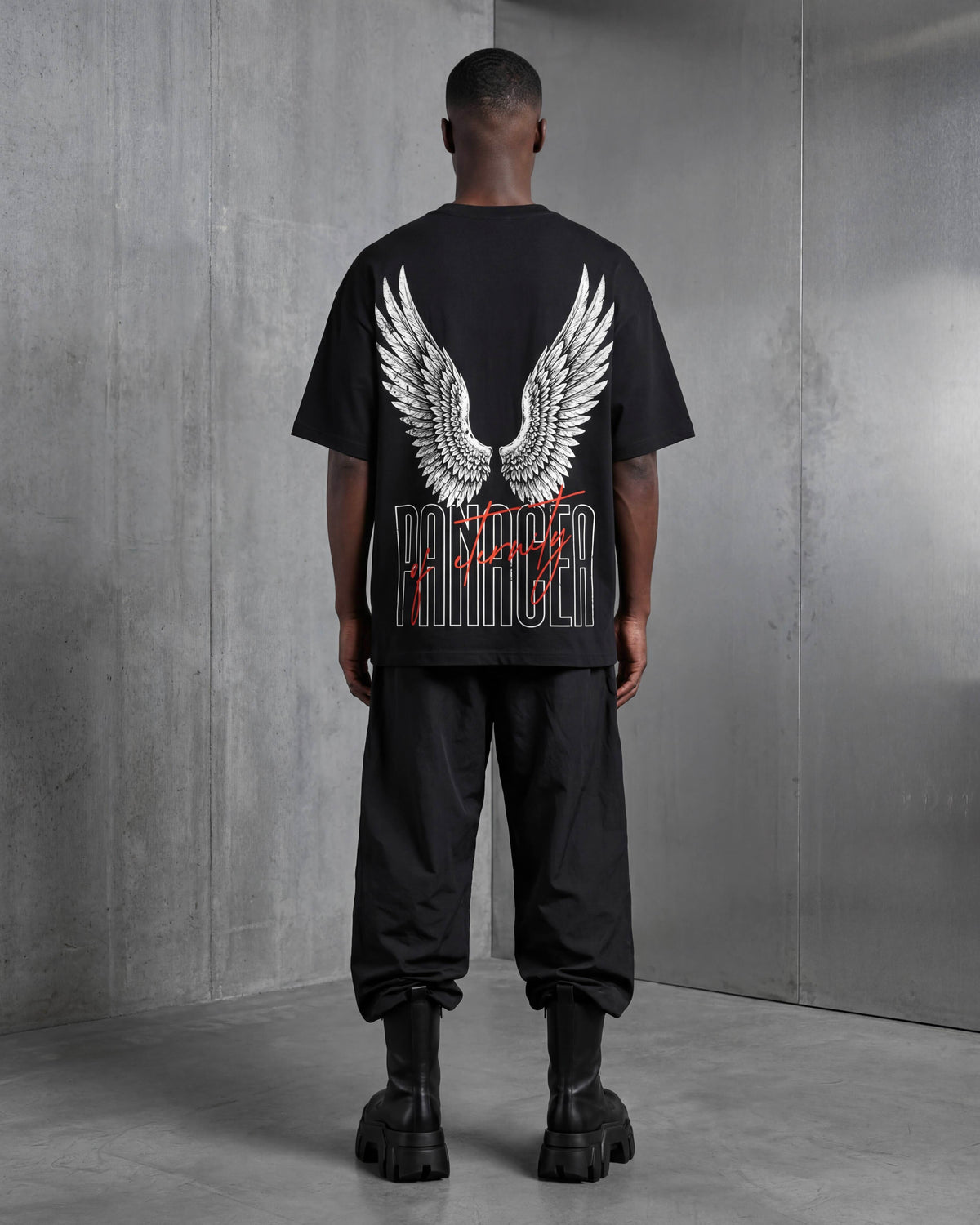 CAMISETA PANACEA – NEGRO