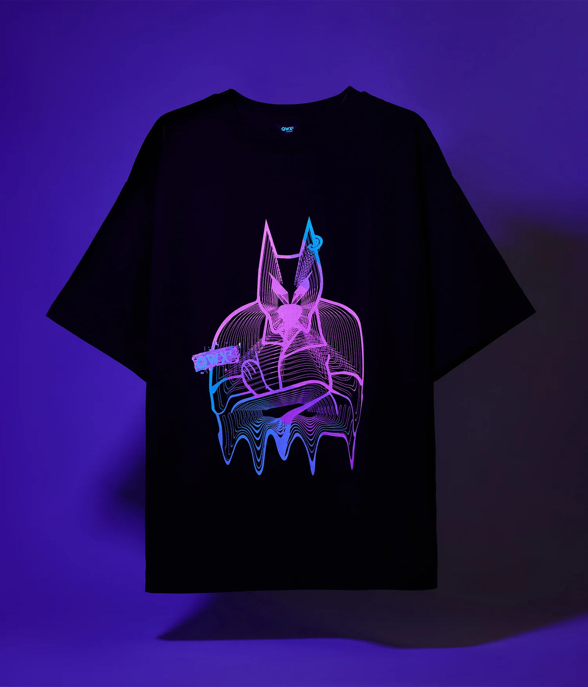 Camiseta rosa tecno UV – Army Dogy
