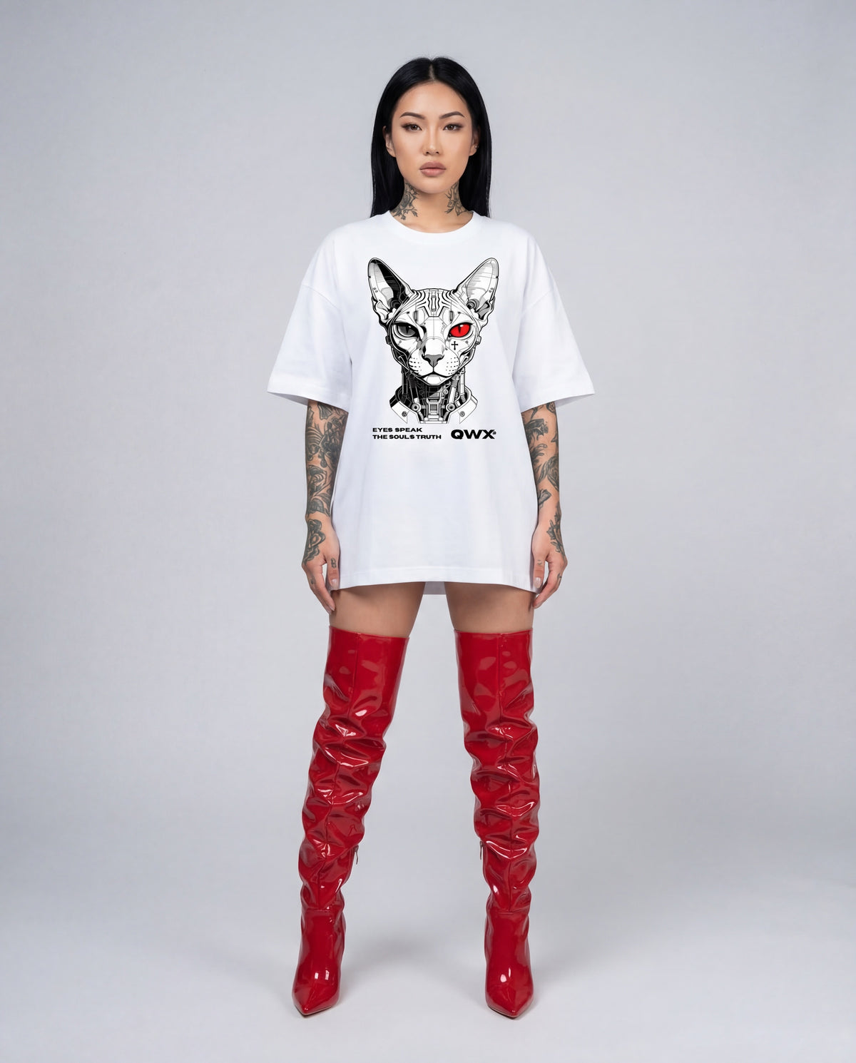 CAMISETA LOS OJOS HABLAN – BLANCO