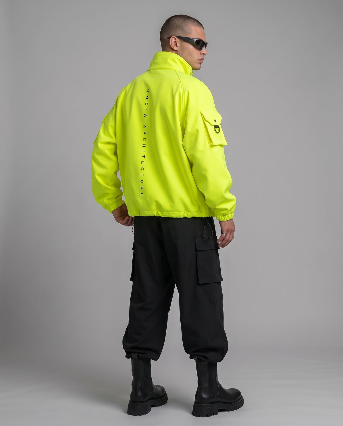 Men's Dominion Neon softshell jacket