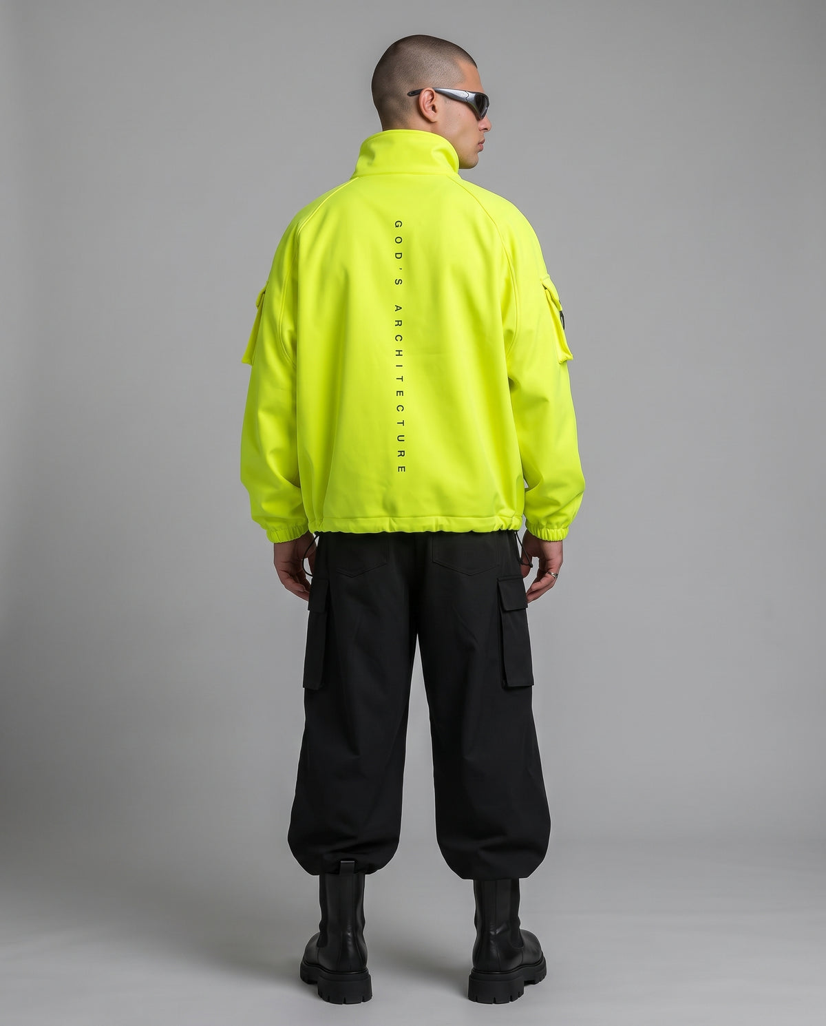 Men's Dominion Neon softshell jacket
