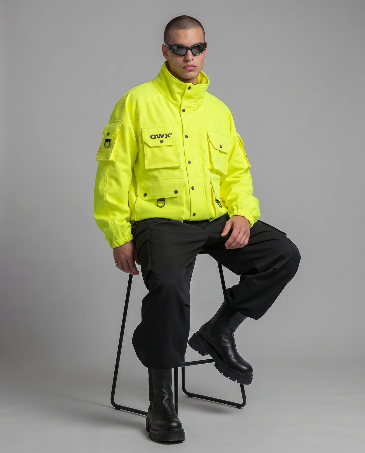Men's Dominion Neon softshell jacket