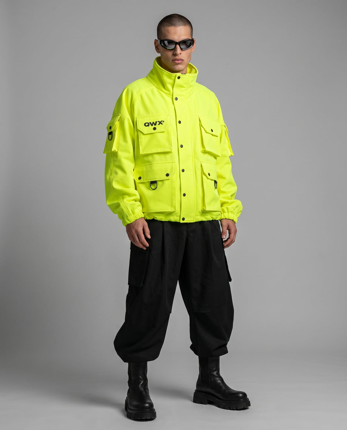 Men's Dominion Neon softshell jacket