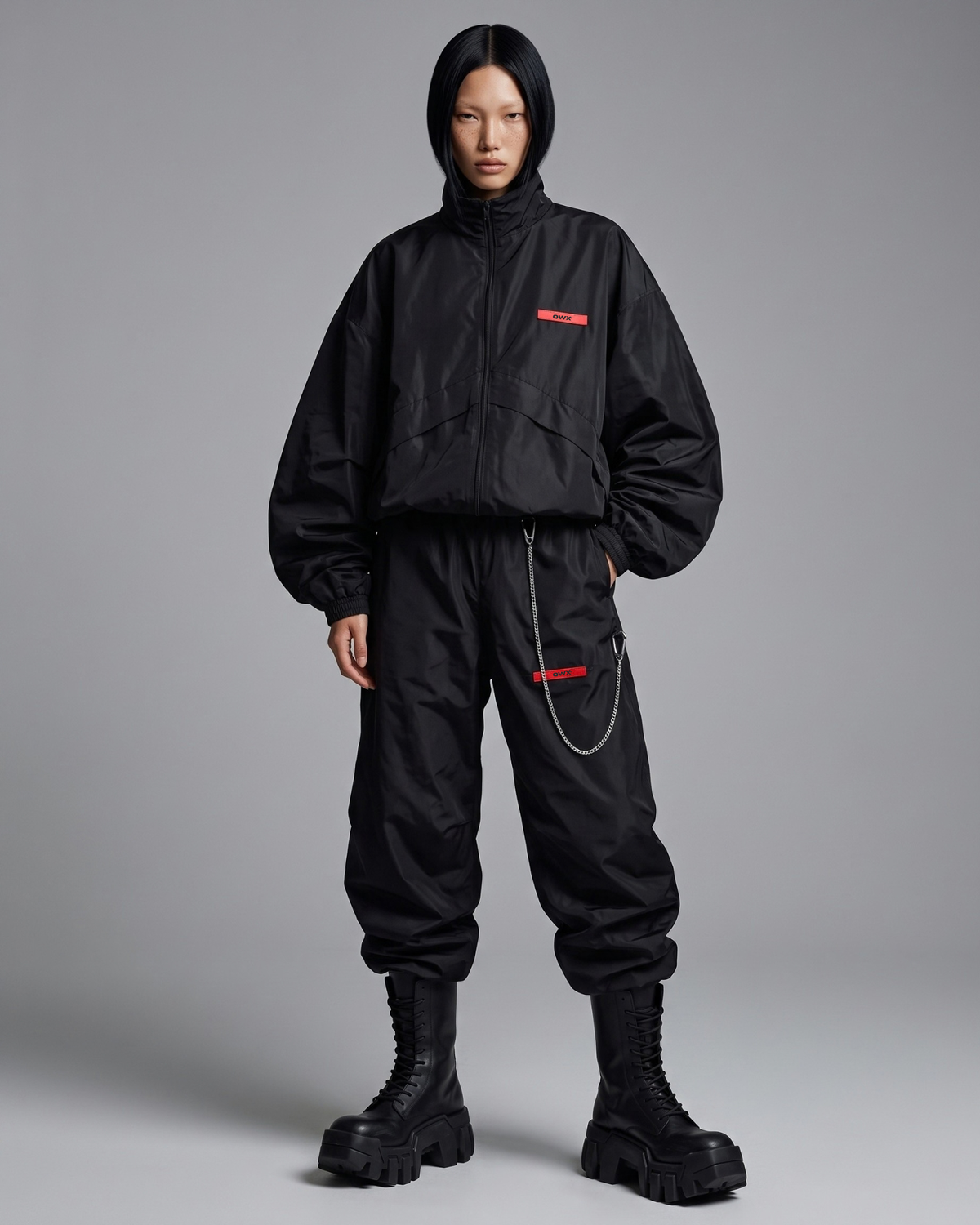 Women's Signal Black tracksuit
