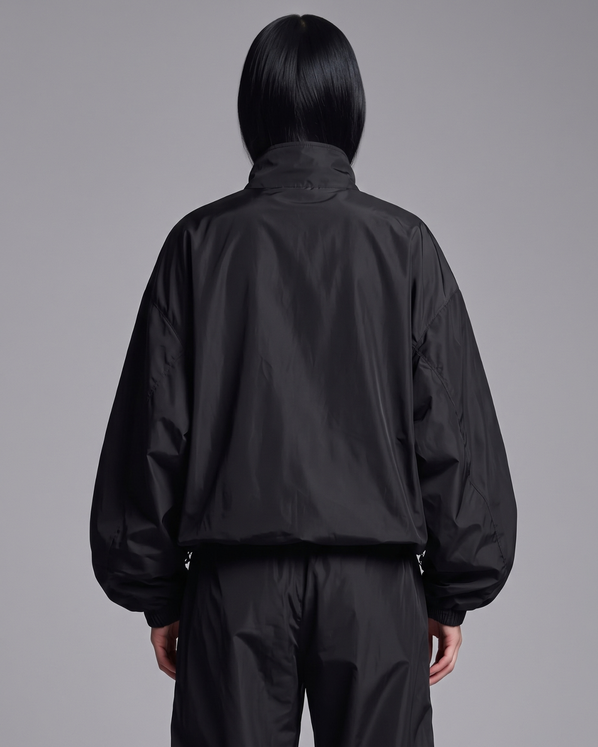 Women's Signal Black lightweight shell jacket