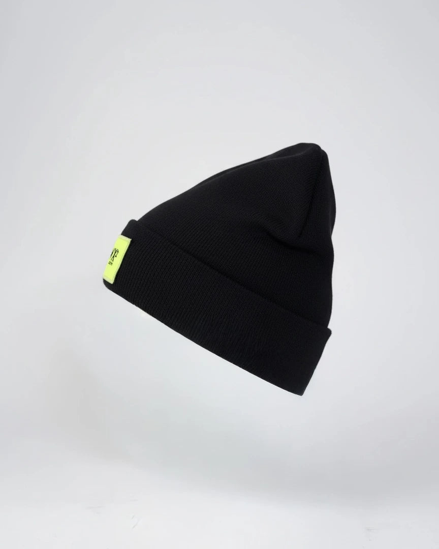 Gorro HORIZON – Etiqueta amarillo neón