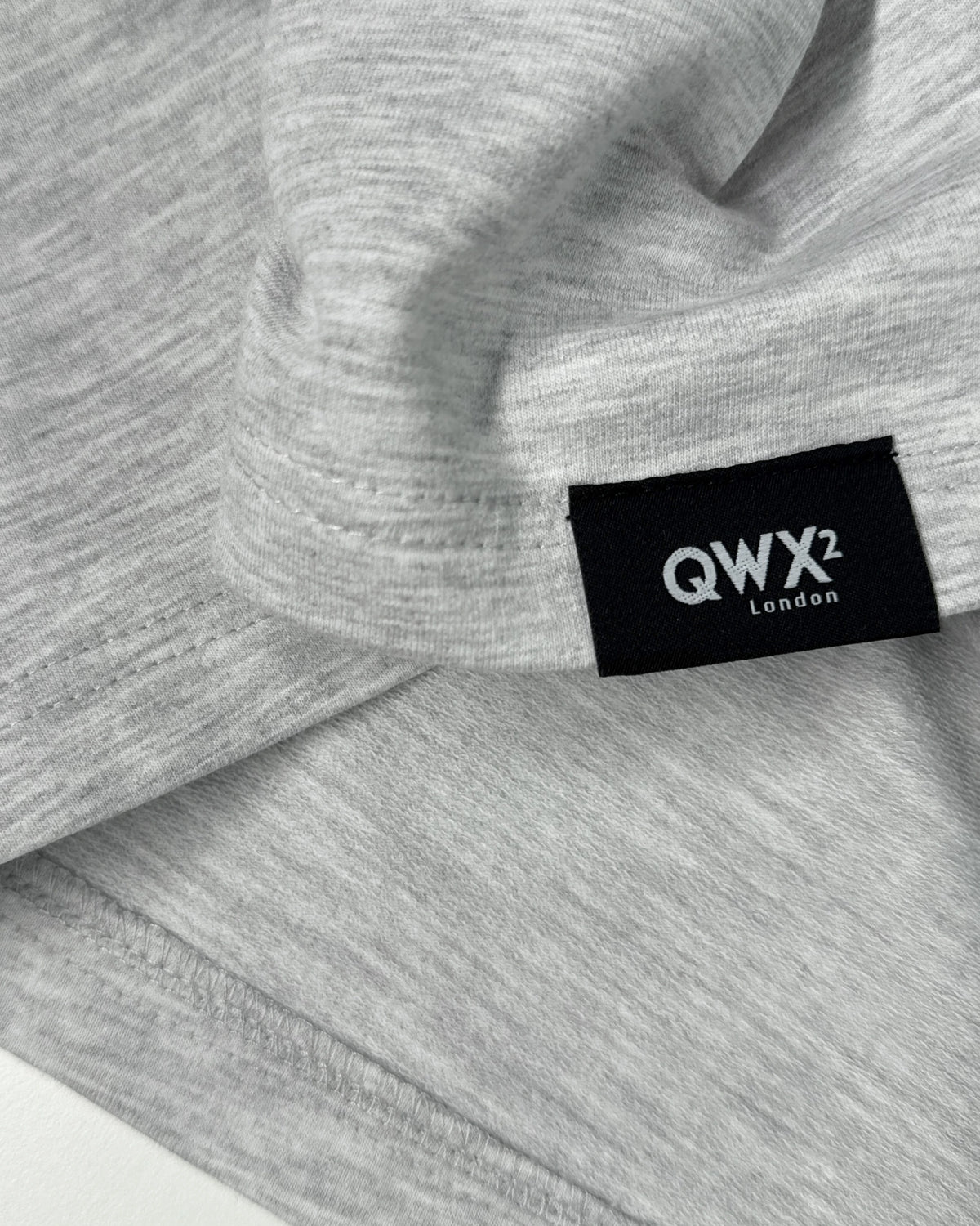 2-Piece Women Set: Urban Sweater + Wide-Leg Sweatpants - Melange Grey