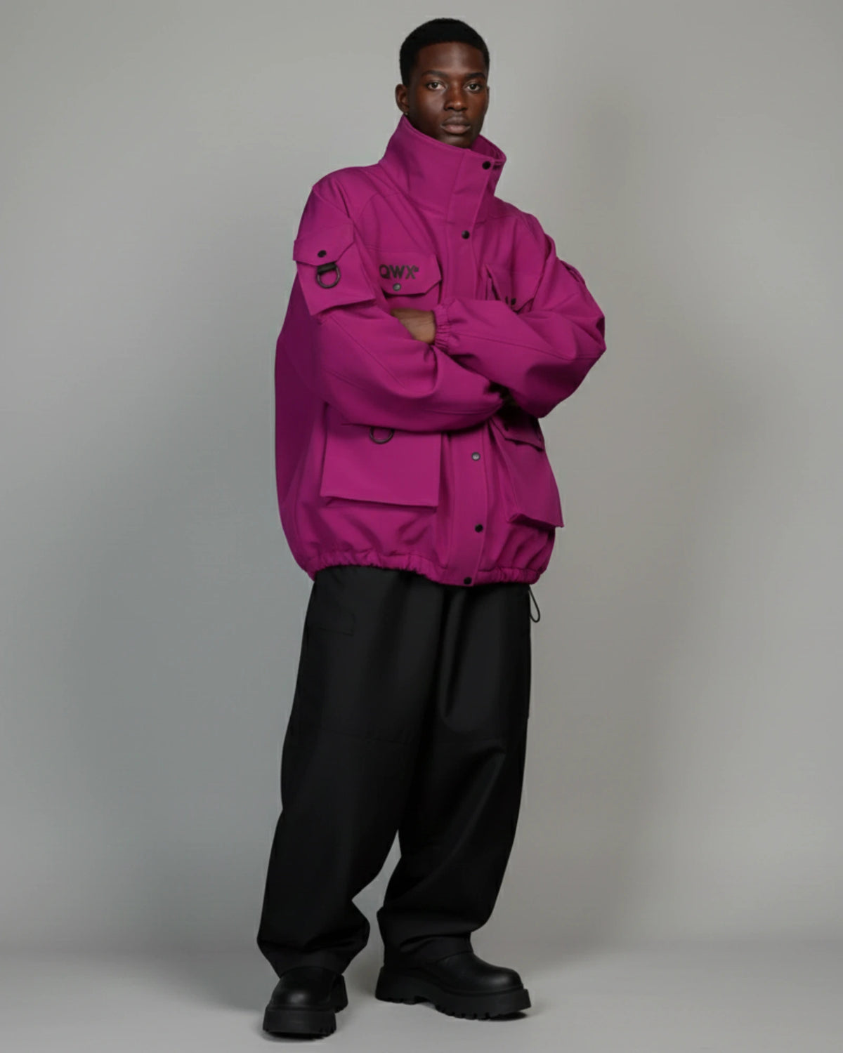 Chaqueta Softshell Dominion Fucsia