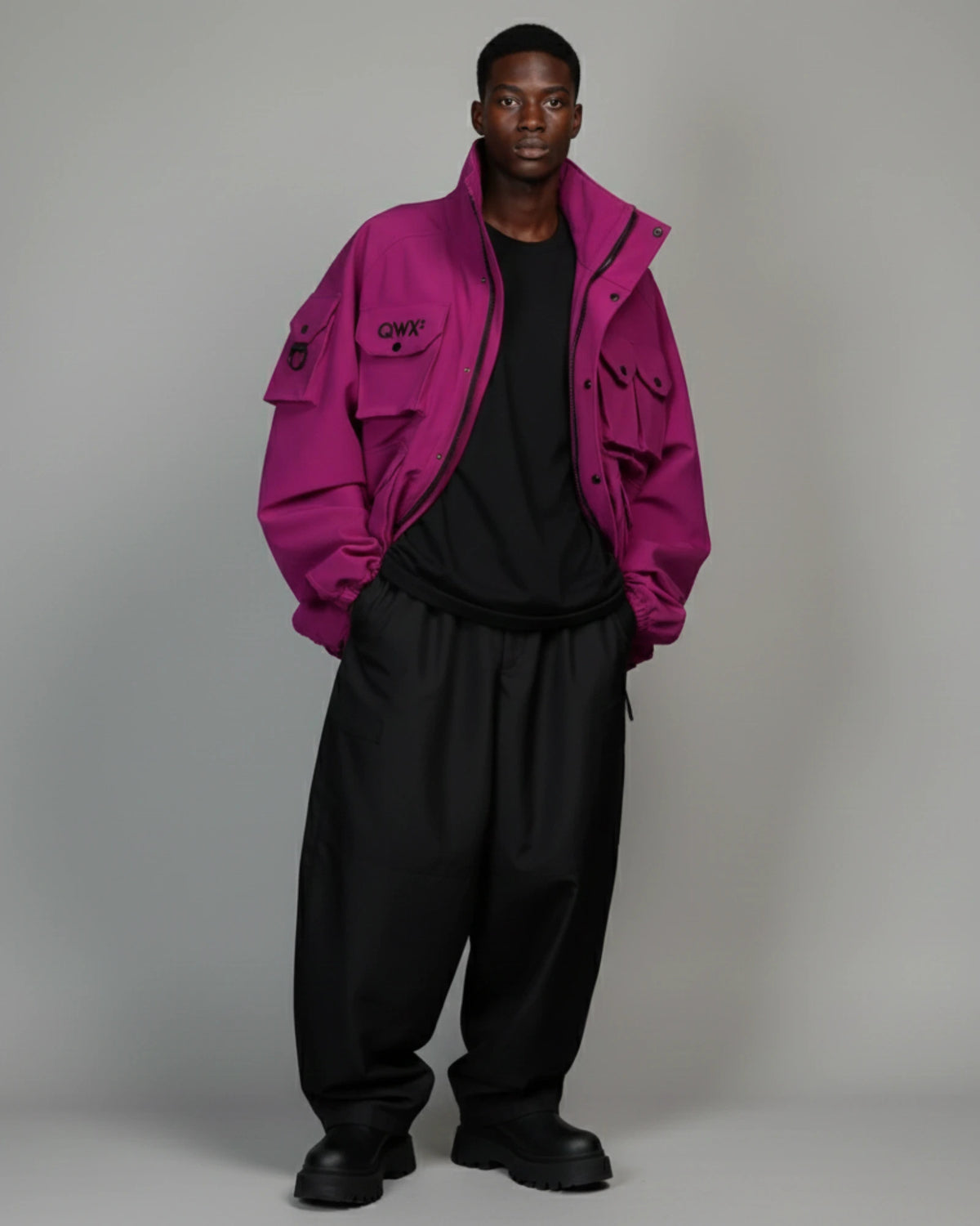 Chaqueta Softshell Dominion Fucsia