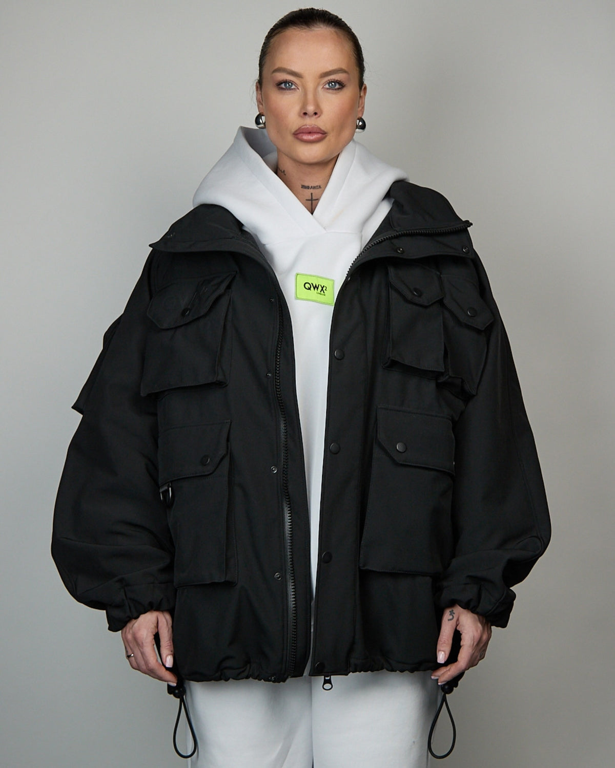 Chaqueta Softshell Dominion Negra