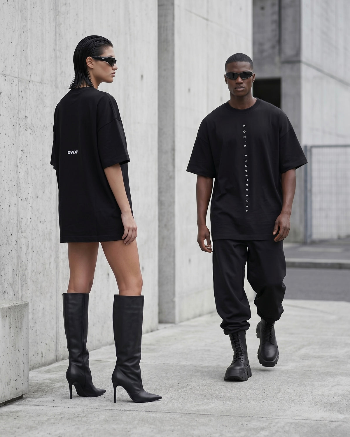 CAMISETA LA ARQUITECTURA DE DIOS – NEGRO