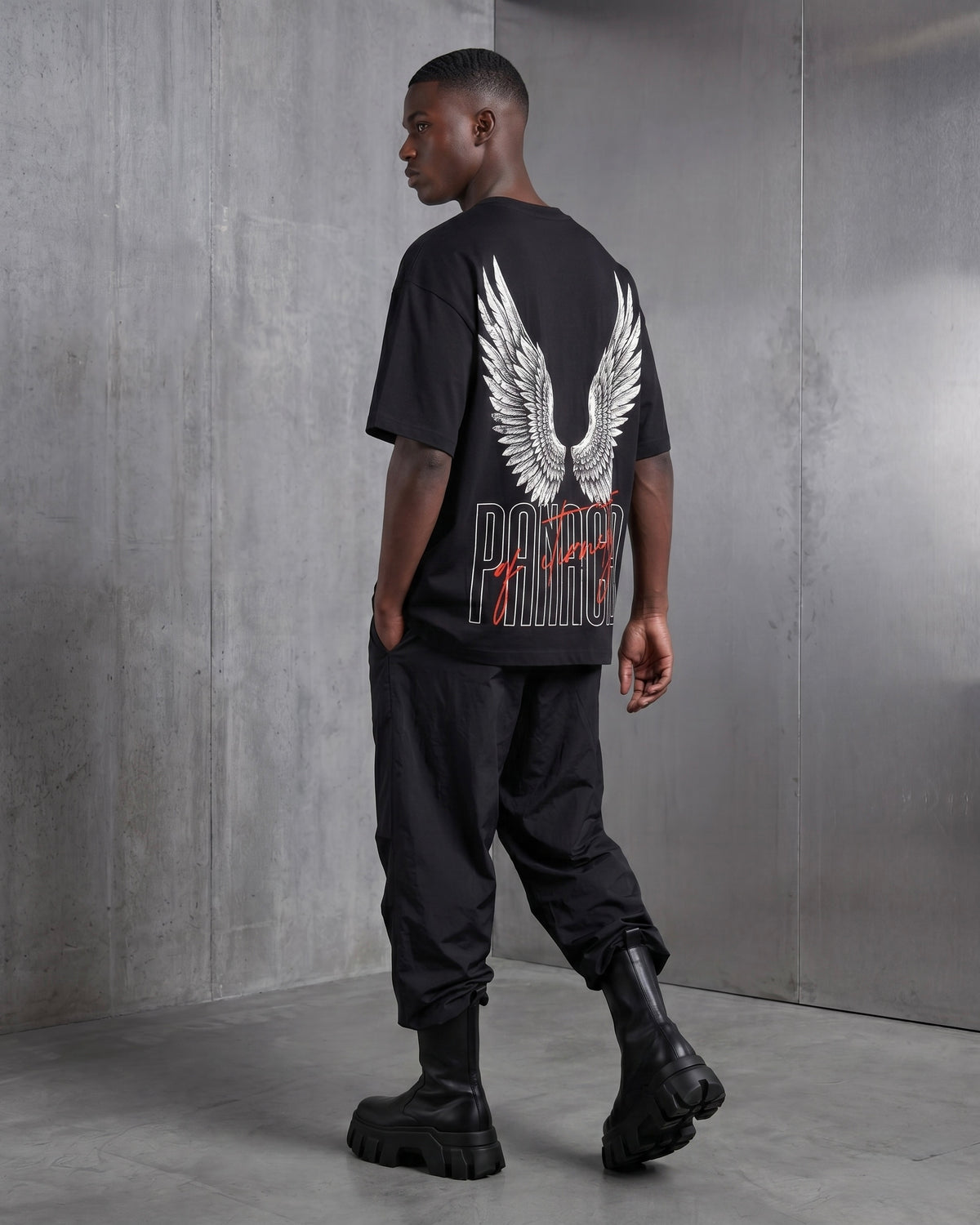 CAMISETA PANACEA – NEGRO