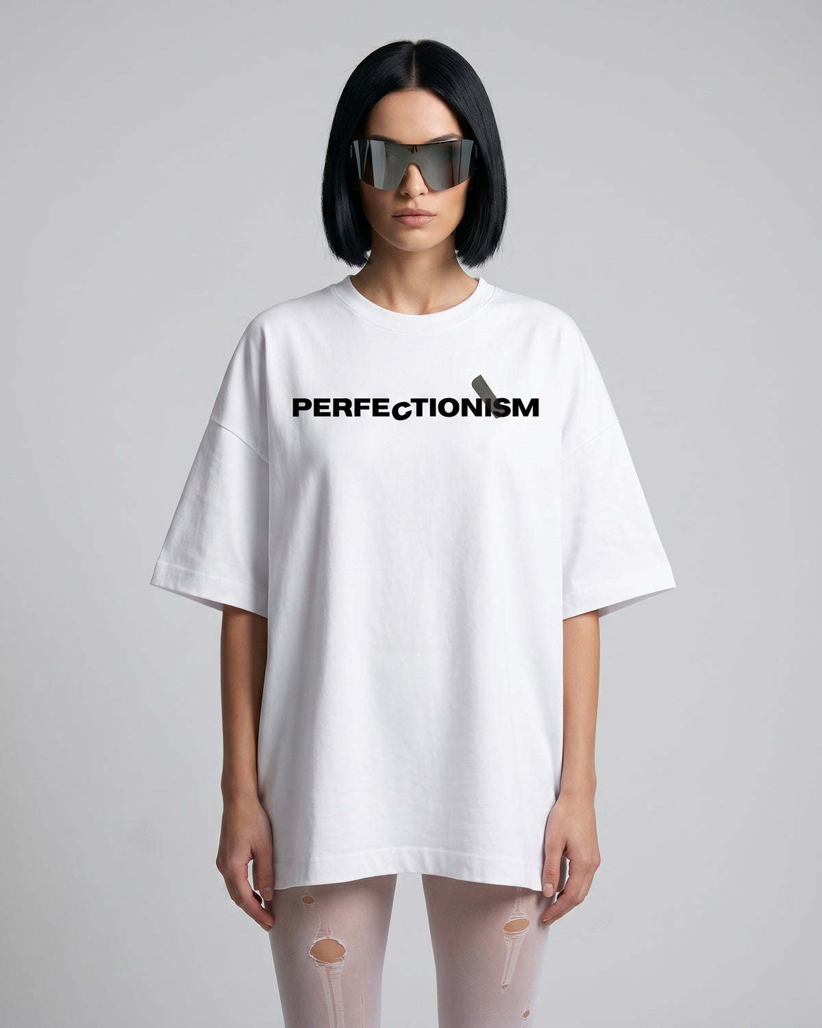PERFECCIONISMO DE LA CAMISETA – BLANCO