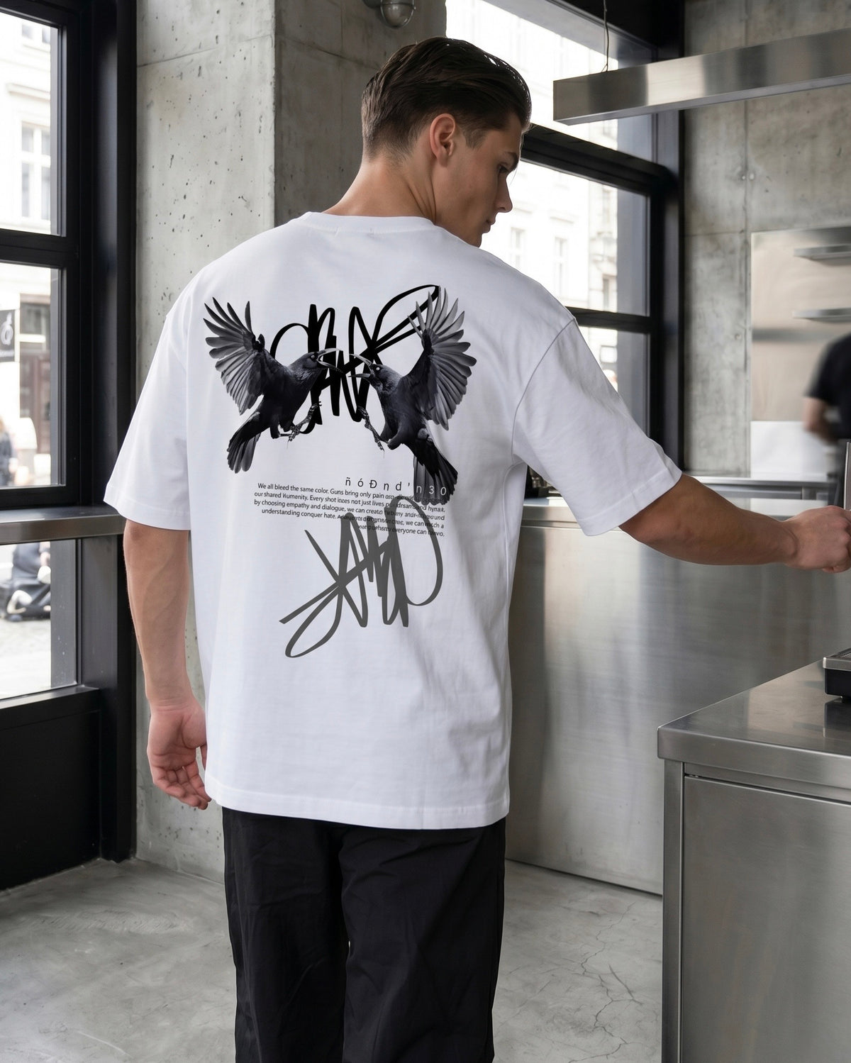 CÓDIGO DE UNIDAD DE LA CAMISETA – BLANCO