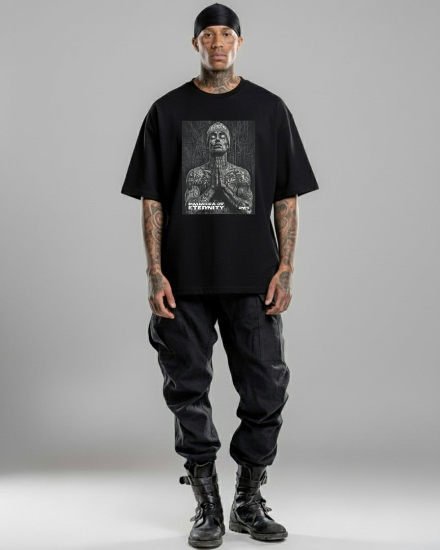 Camiseta Oración Redimida – Negra