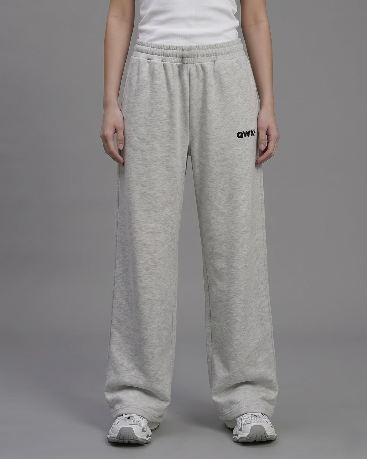 Pantalones deportivos de pierna ancha Urban Melange Grey