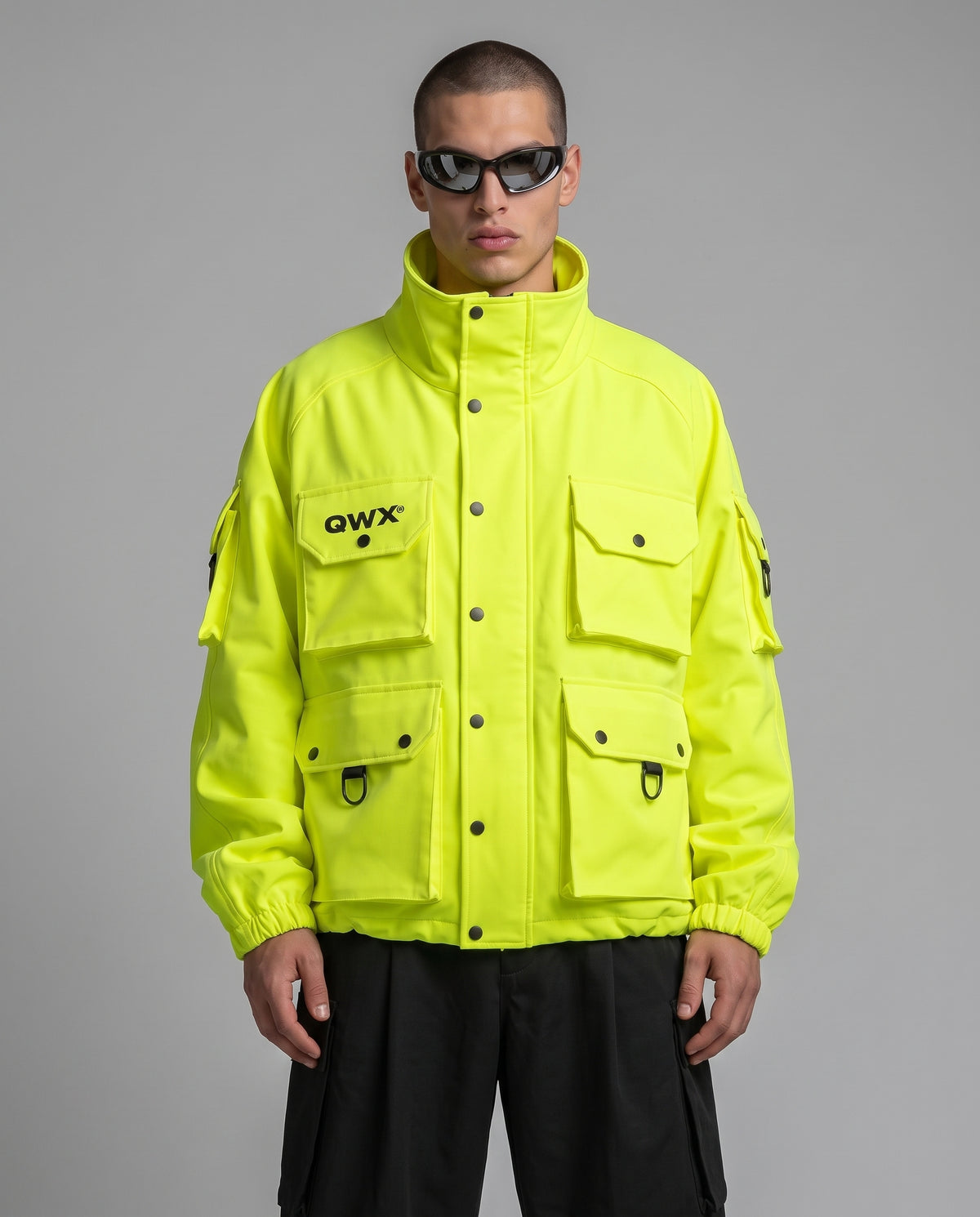 Men's Dominion Neon softshell jacket