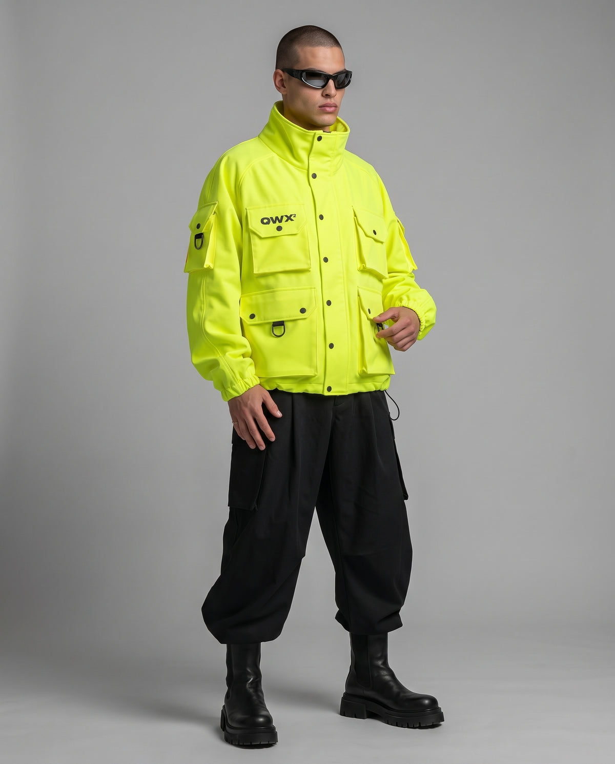 Men's Dominion Neon softshell jacket