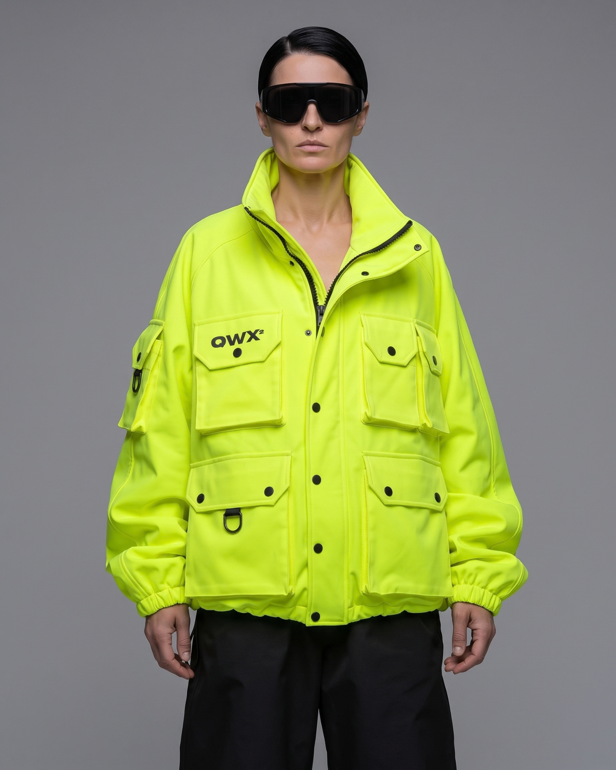 Women's Dominion Neon softshell jacket
