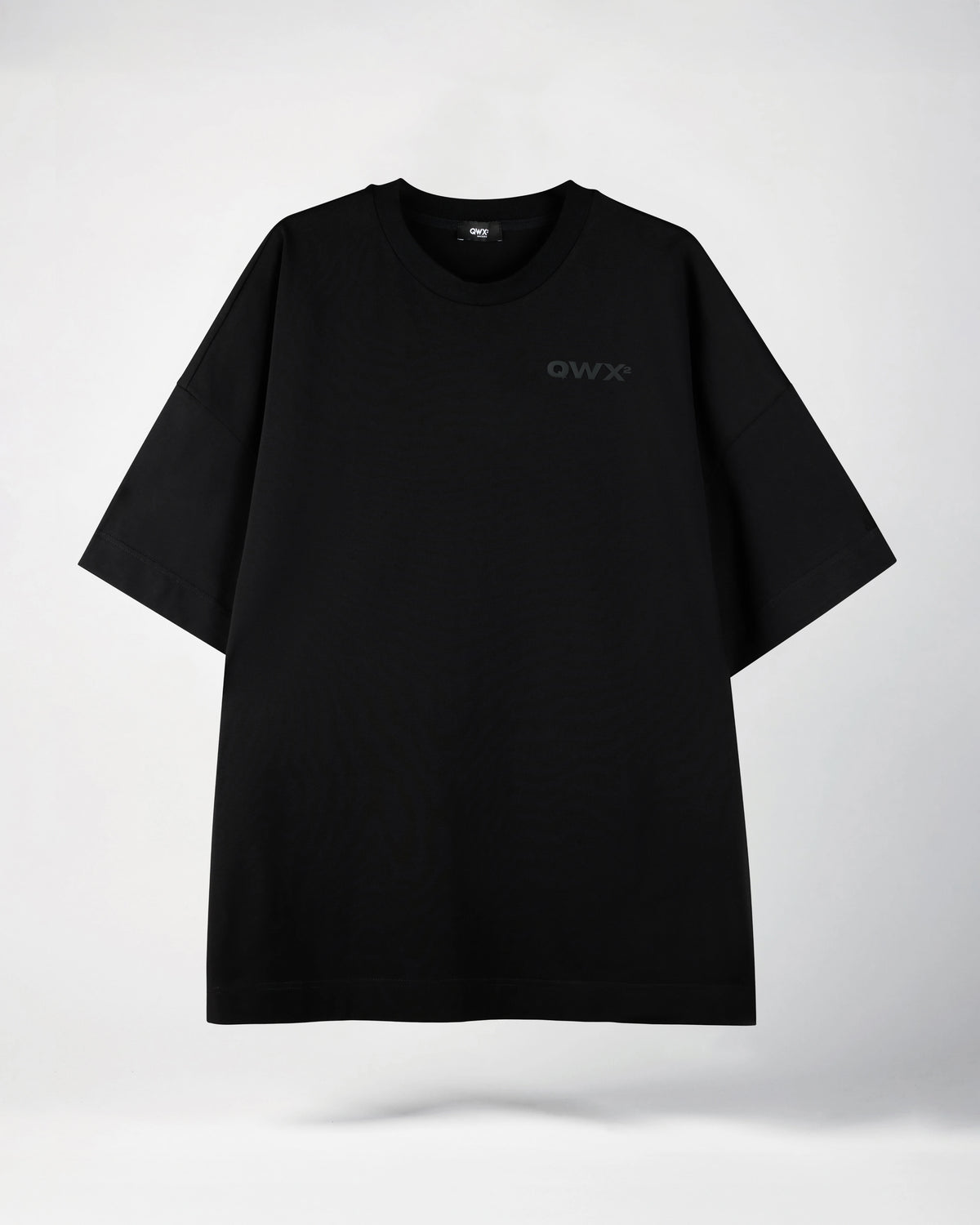 Evil Hunter black oversized T-shirt detail