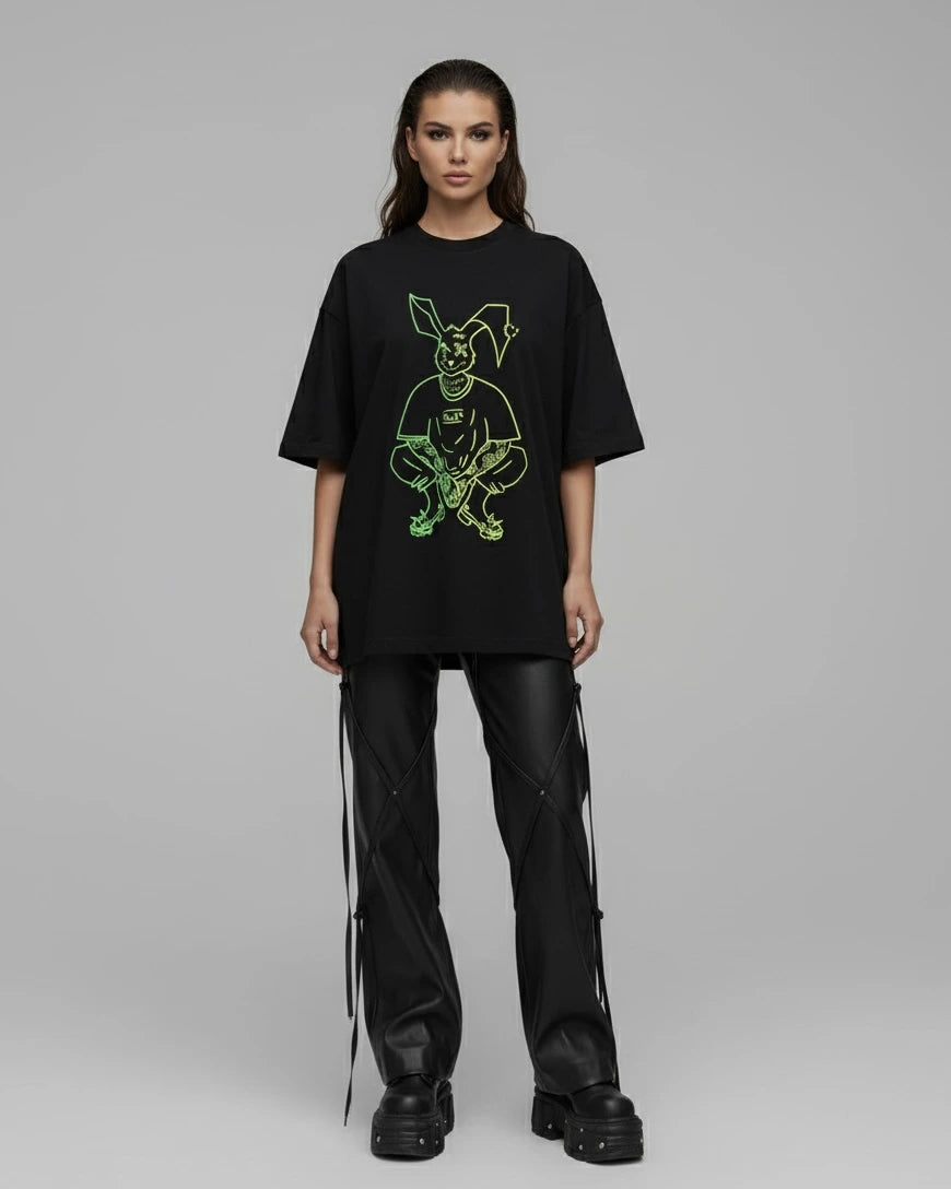 Women's Hero UV Wolf Hunter oversized T-shirt