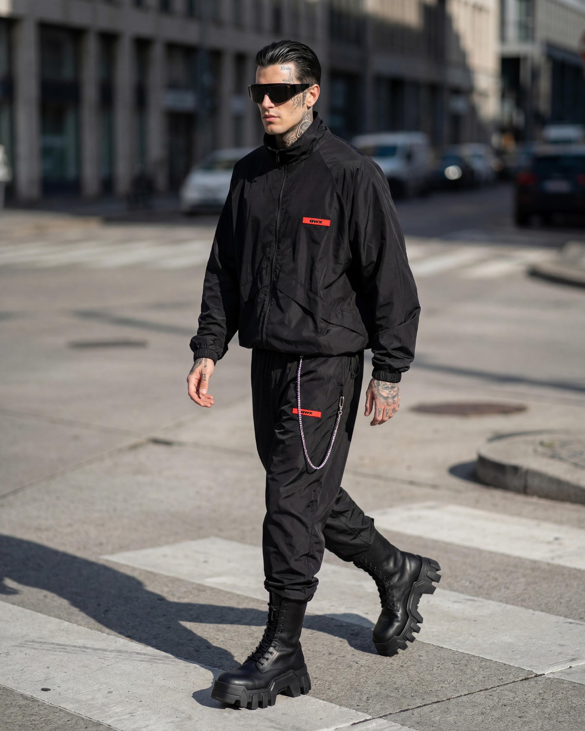 Men's Signal Black tracksuit