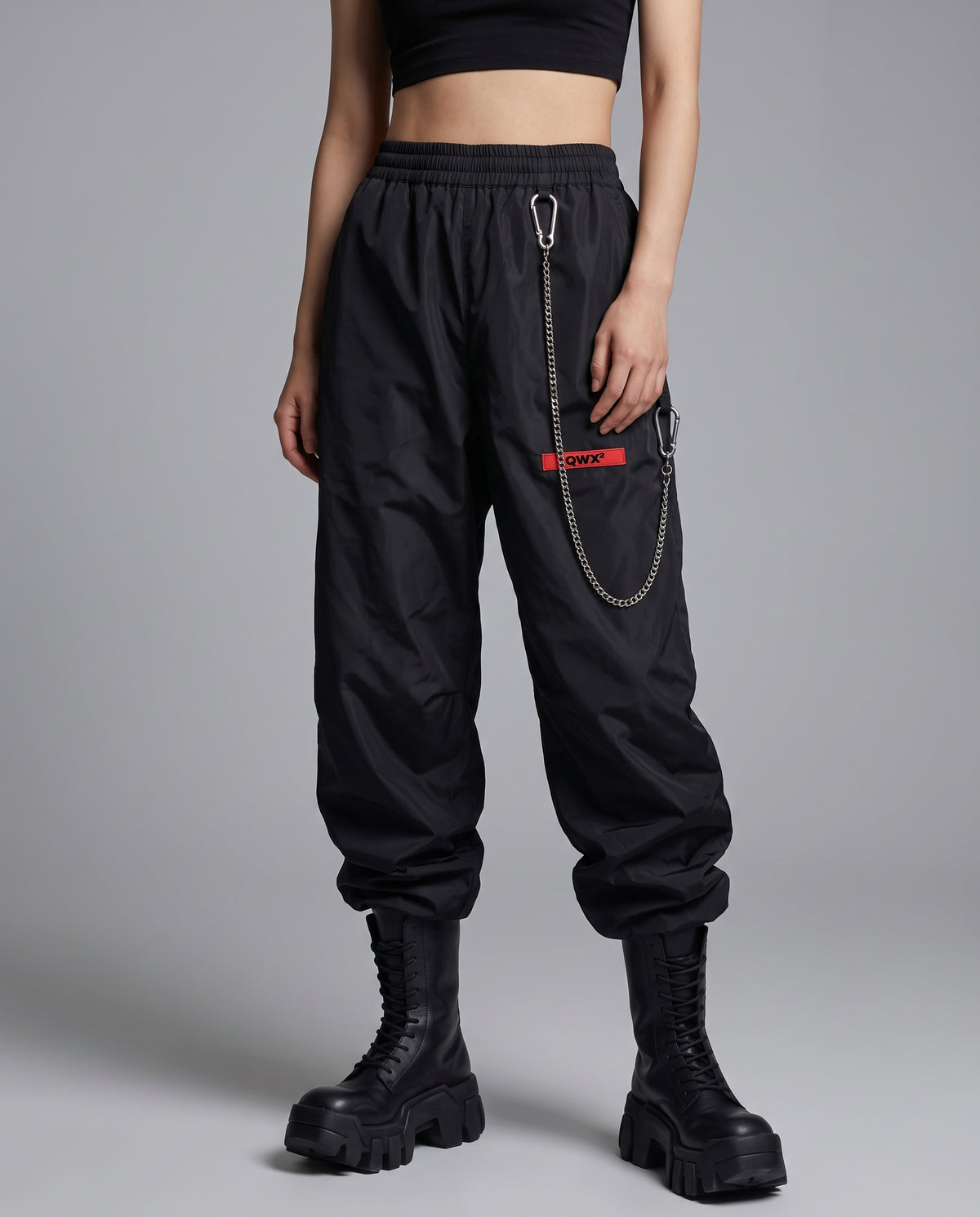 Women's Signal Black lightweight shell trousers